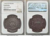 Ferdinand VI 8 Reales 1754 LM-JD VF Details (Obverse Damage) NGC, Lima mint, KM55.1.

HID09801242017

© 2020 Heritage Auctions | All Rights Reserv...