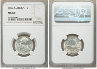 Republic Shilling 1892 MS63 NGC, KM5. Cartwheel luster with untoned white surfaces. 

HID09801242017

© 2020 Heritage Auctions | All Rights Reserv...