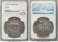 Philip V 8 Reales 1734 S-PA VF35 NGC, Seville mint, KM358.

HID09801242017

© 2020 Heritage Auctions | All Rights Reserved