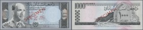 Afghanistan: 1000 Afghanis ND(1961) P. 42s in condition: UNC.