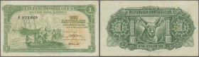 Angola: 1 Angola 1948 P. 70, used with folds in condition: F+.