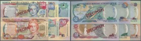 Bermuda: set of 6 Specimen notes containing 2,5,10,20,50 and 100 Dollars 2000 P. 50s-55s in condition: UNC. (6 pcs)