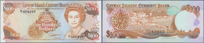 Cayman Islands: 100 Dollars 1991 P. 15 in condition: UNC.
