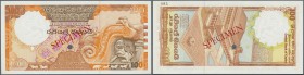 Ceylon: 100 Rupees ND Specimen P. 95s in condition: UNC.