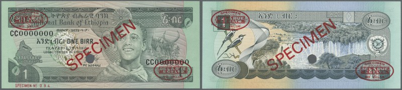Ethiopia: 1 Birr 1991 Specimen P. 30s in condition: UNC.
