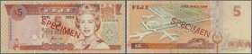 Fiji: 5 Dollars 1995 Specimen P. 97s in condition: UNC.