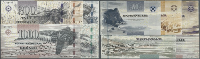 Indonesia: complete set of 2011 series containing 50, 100, 200, 500 and 1000 Kro...