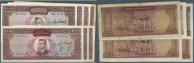 Iran: Set of 7 banknotes 1000 Rials containing 2x P. 75 (2x F), P. 89 (VF+), P. 94b (pressed VF+), 2x P. 75 (pressed F), P. 89 (F+), nice set. (7 pcs)