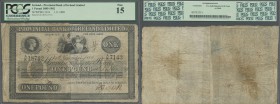 Ireland: Provincial Bank of Ireland Ltd. 1 Pound 1889 P. 331b, PCGS graded 15 Fine.