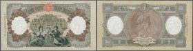 Italy: 5000 Lire 1955 P. 85c / Bi788, pressed but very crisp and colorful without holes, tears and without repairs, a really nice appearance and the p...