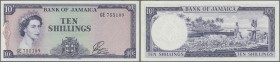 Jamaica: 10 Shillings ND(1960) P. 50, in condition: aUNC.