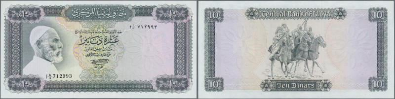 Jordan: 10 Dinars ND P. 37a without inscriiption type, condition: UNC.