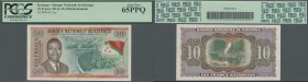 Katanga: Banque Nationale du Katanga 10 Francs Katangais ND(1960) remainder without date and serial, P.5Ar in perfect condition, PCGS graded 65 Gem Ne...