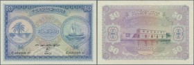 Maldives: 50 Rupees 1960 P. 6b in condition: UNC.