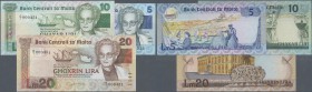Malta: set of 3 notes containing 5, 10 and 20 Liri L.1967 P. 38-40, all in condition: UNC. (3 pcs)