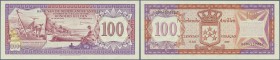 Netherlands Antilles: 100 Gulden 1979 P. 19a in condition: UNC.
