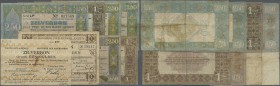 Netherlands: set with 8 Banknotes of the Zilverbon issues containing 1 Gulden 1914 P.4 (F), 1 Gulden 1916 P.8 (F-), 2,50 Gulden 1918 P.14 (F-), 2 x 1 ...
