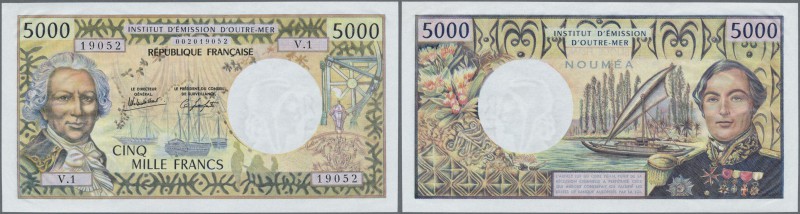 New Caledonia: 5000 Francs ND P. 65c in condition: UNC.