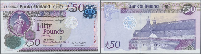 Northern Ireland: 50 Pounds 2013 P. 89 in condition: UNC.