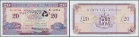 Northern Ireland: 20 Pounds 1996 P. 337a in condition: UNC.
