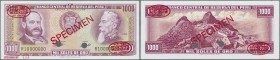 Peru: Banco Central de Reserva del Perú 1000 Soles de Oro October 16th 1970 SPECIMEN, P.105as in perfect UNC condition
