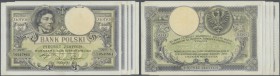 Poland: Set of 5 banknotes 500 Zlotych 1919 P. 58, three of them consecutive, all similar condition with light dints at borders but unfolded and witho...