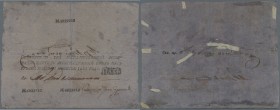 Russia: 5 Rubles 1913 P. A8b, vertically and horizontally folded, minor holes in paper, borders a bit worn, several areas fixed on back, condition: F-...