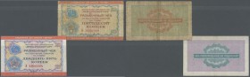 Russia: Vneshposyltorg - Foreign Exchange Certificates - check military trade issue, pair with 25 and 50 Kopeks 1976, P.M14-15, very nice condition fo...