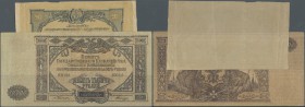 Russia: set of 2 notes 50 and 10.000 Rubles 1919 P. S422c, 425a the first in condition F, the second in conditoin XF. (2 pcs)
