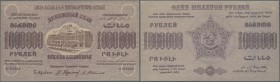 Russia: Transcaucasia 1.000.000 Rubles 1923 P. S620b in condition: aUNC.