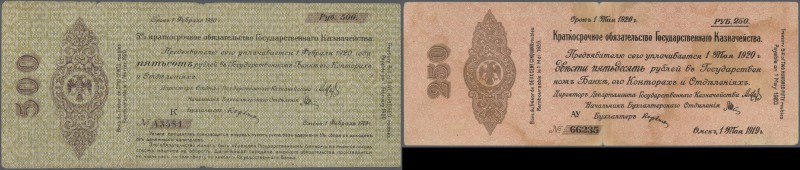 Russia: large set of 31 notes containing denominations from 25 to 1000 Rubles in...