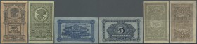 Russia: East Siberia, FAR EASTERN REPUBLIC (Дальне-Восточная республика), set of 3 notes containing 1, 3 and 5 Rubles 1920 P. S1201, S1202, S1203, all...