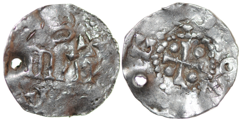 Belgium. Lower Lorraine. Otto III 983-996. AR Denar (17.5mm, 1.20g). Namur mint....