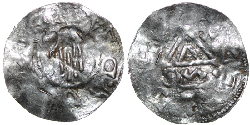Czechia. Bohemia. Boleslav I. 929-967. AR Denar (19mm, 0.82g). Prague mint. Hand...