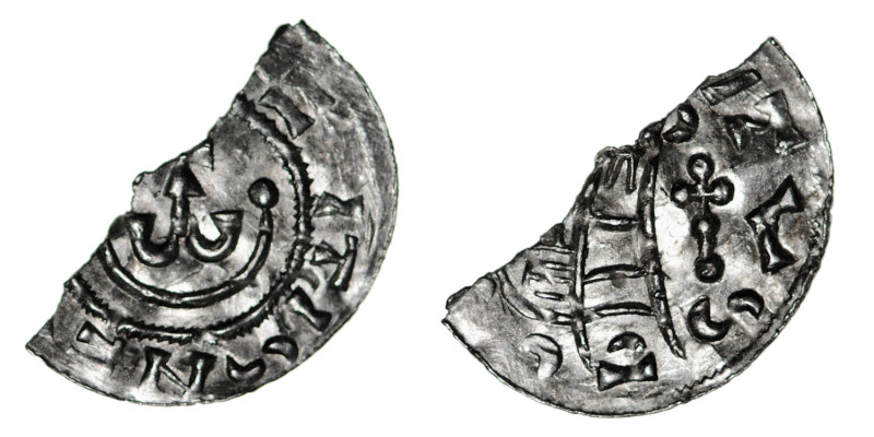 Czechia. Moravia. Spytihnew II. 1055-1061. AR Half Denar (or obol) (10mm, 0.39g)...