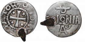 Germany. Cologne. Otto I 962-973 or Otto II 962-973 or 965-983. AR Denar (18mm, 1.34g). Cologne mint. + OTTO IMPERATOR, cross with pellet in each angl...