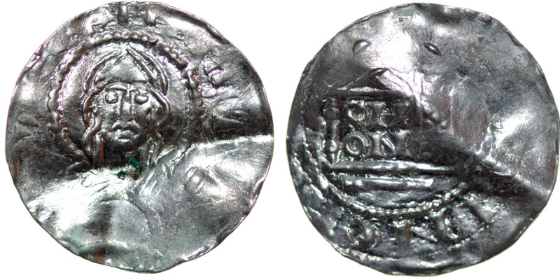 Germany. Speyer. Heinrich III 1039-1056. AR Denar (19mm, 0.86g). Speyer mint. Ha...