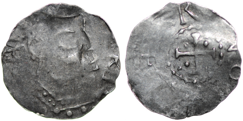 Germany. Franconia. Bruno 1034-1045. AR Denar (18mm, 0.76g). Würzburg mint. [__]...