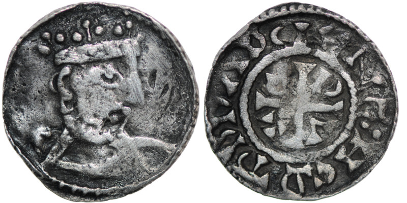 Germany. Bavaria. Heinrich III. 1039-1056 1039/1042. AR Denar (18mm, 1.34 g). Re...