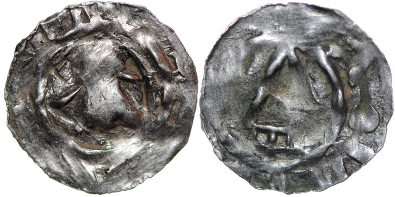 Germany. Konstanz. Anonymous. 11th century. AR Denar (17mm, 0.58g). Konstanz min...