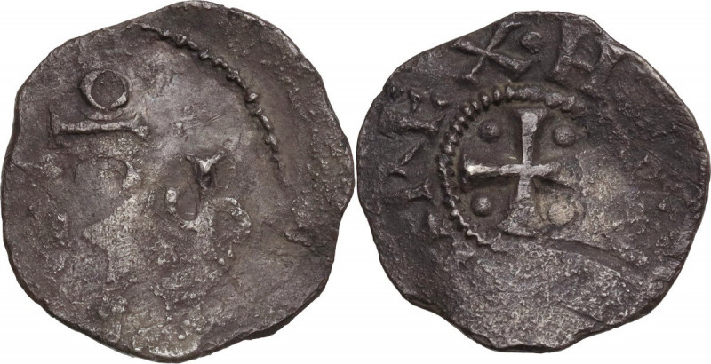 Germany. Heinrich II (1002-1024). Denar, Cologne mint. AR. 1.74 g. 19.00 mm. VF.
