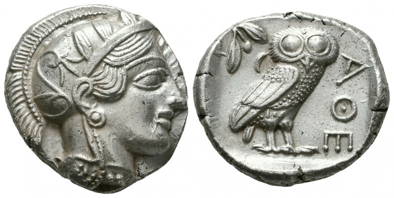Athens Tetradrachm, head of Athena / owl
Athens, Attica. AR Tetradrachm, c. 440-...