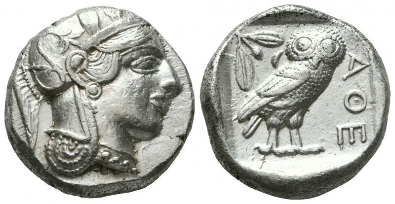 Athens Tetradrachm, head of Athena / owl
Athens, Attica. AR Tetradrachm, c. 440-...