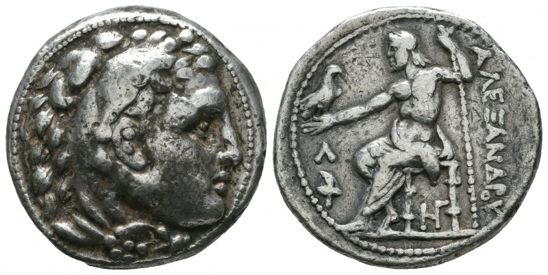 Alexander III AR Tetradrachm, 'Amphipolis' mint
Kings of Macedon. Alexander III ...