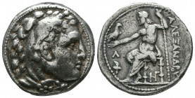 Alexander III AR Tetradrachm, 'Amphipolis' mint
Kings of Macedon. Alexander III 'the Great' (336-323 BC). AR Tetradrachm, 'Amphipolis' mint, c. 315-29...