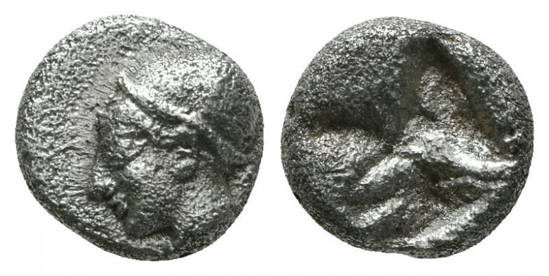 Phokaia AR Diobol, c. 510-494 BC

Condition: Very Fine

Weight: 1.3 gr
Diameter:...
