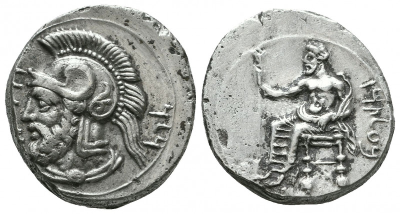 Cilicia, Tarsus, Satrap Pharnabazus. Stater; Cilicia, Tarsus, Satrap Pharnabazus...