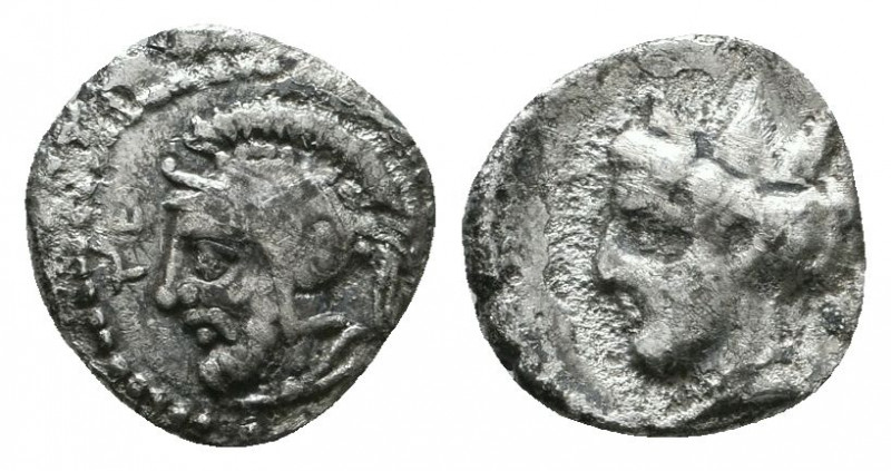 CILICIA, Tarsos. Mazaios. Satrap of Cilicia, 361/0-334 BC. AR Obol (10mm, 0.81 g...