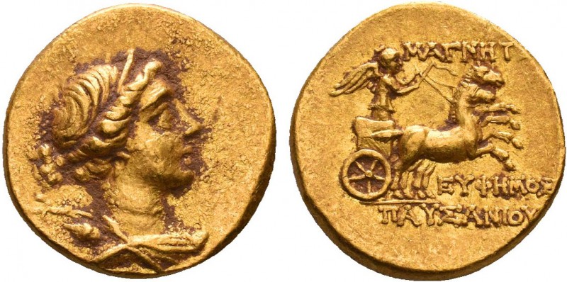 IONIA. Magnesia ad Meandrum. Ca. mid-2nd century BC. AV stater (19mm, 8.45 gm, )...