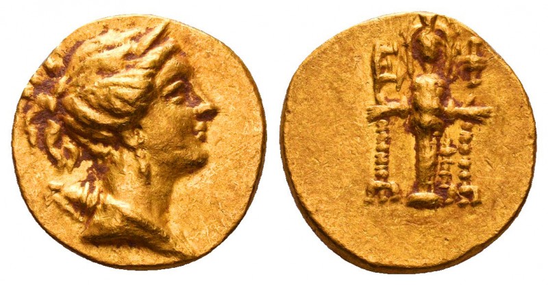 IONIA. Ephesus. Ca. 133-88 BC. AV stater. First series, ca. 133-100 BC.
Draped ...